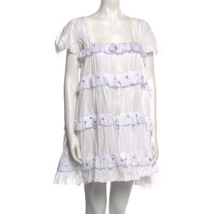 COPY - Innika Choo white and blue dress